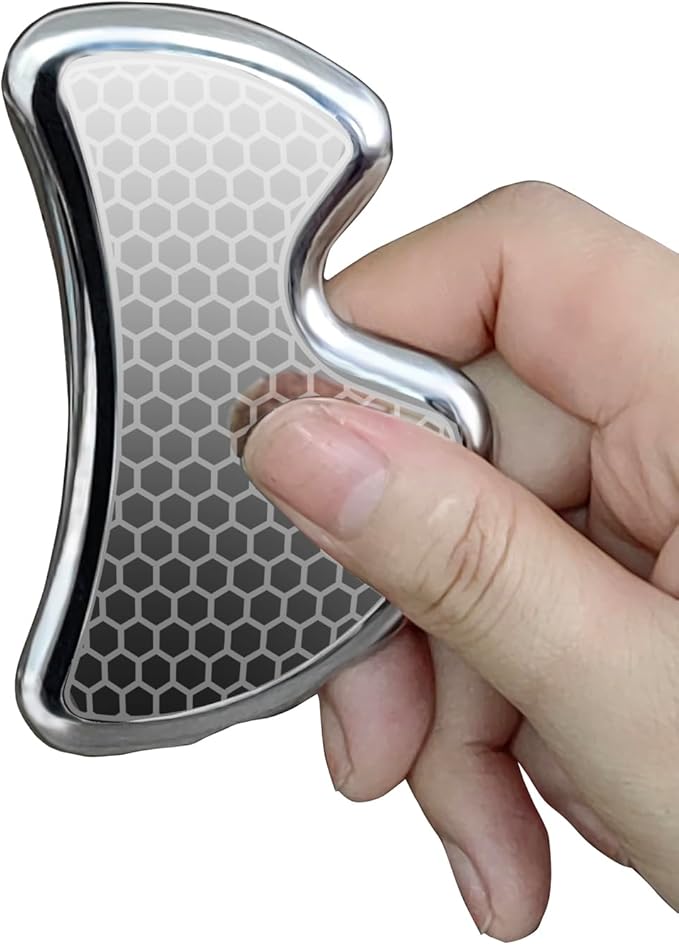 BYYDDIY 3 in 1 Gua Sha Muscle Scraper Tool Set,Scraping Massage Tools Kit & IASTM Tool for Physical Therapy,Muscle Scraper Kit for Massage Scraper Tool, for Relieve Muscle Pain and Tension(C1B1D)