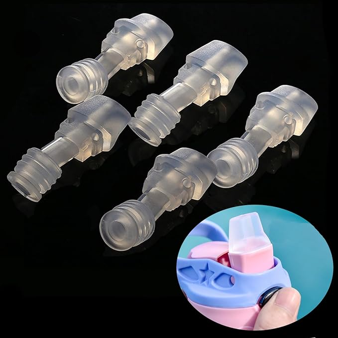5 Pack Replacement Spout for Contigo Aubrey Kids Water Bottle,Silicone Mouthpiece Replacement for Contigo Kids Water Bottle,Replacement Parts for Contigo Water Bottle