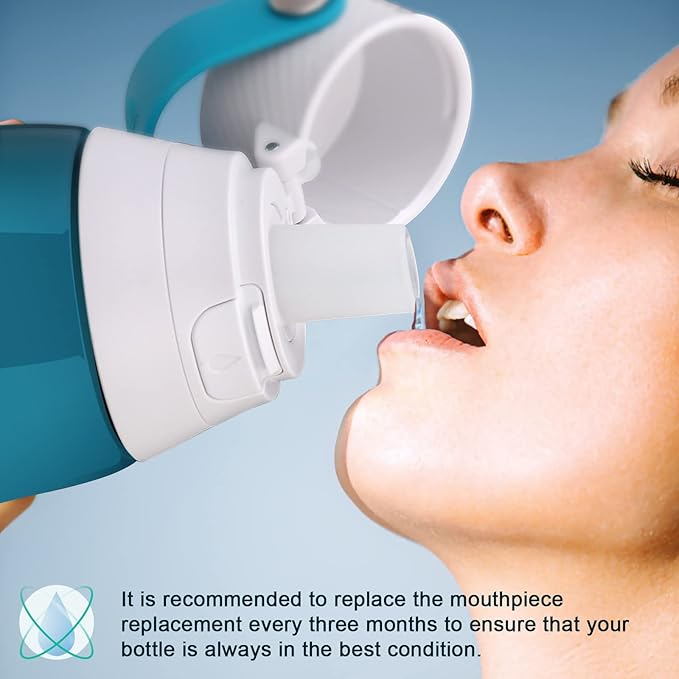 4 Pack Water Bottle Mouthpiece Replacement for Brita Water Bottle, Silicone Water Bottle Bite Valve Replacement Parts Compatible with Brita Filter Water Bottles & Brita Stainless Steel Water Bottle