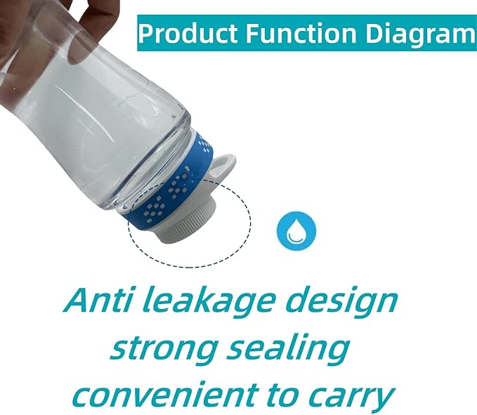 4 Pack Lid for Cirkul Water Bottle, Keeper Caps for Cirkul Water Bottle Compatible with Replacement 12oz, 22oz, 32oz, 42oz, 62oz Stainless Steel & Plastic Water Bottles（white） (4)