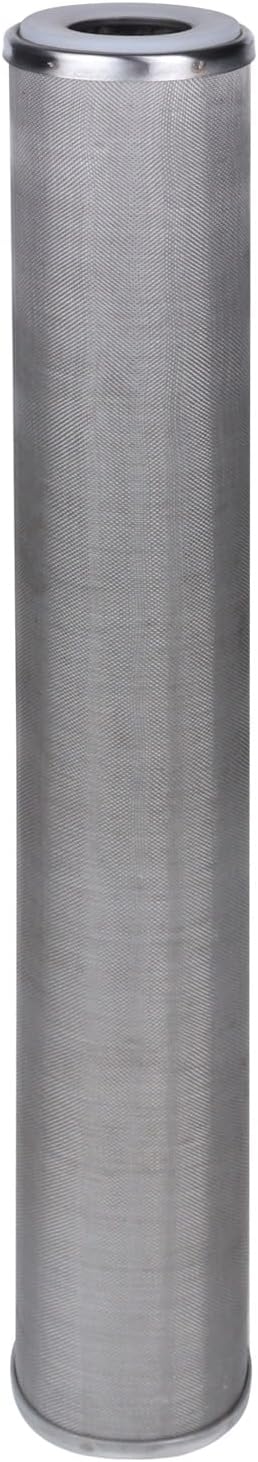 Amwater Stainless Steel Re-Cleanable Wire Mesh Filter Cartridge 20 "Length,2.5 "OD(25 Micron)