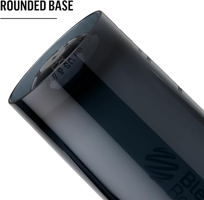 BlenderBottle Shaker Bottle Pro Series Perfect for Protein Shakes and Pre Workout, 24-Ounce, Full-Color Grey