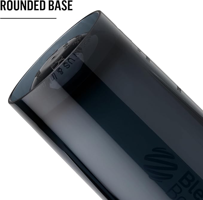 BlenderBottle Shaker Bottle Pro Series Perfect for Protein Shakes and Pre Workout, 24-Ounce, Black/Clear