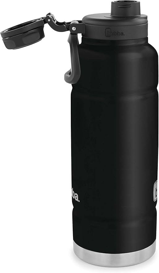 Bubba Trailblazer, Vacuum-Insulated Stainless Steel Water Bottle, 40oz., Licorice