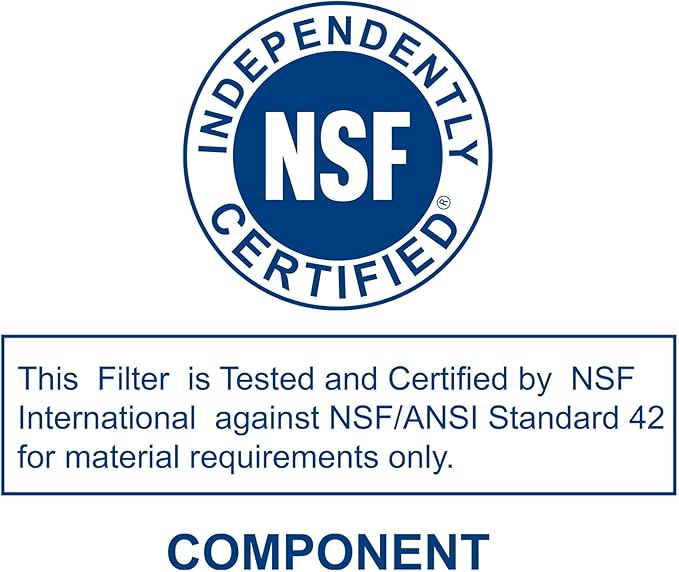 2-Pack Faucet Water Filter Replacement for Brita Faucet Filter Systems, Certified Longlast Sink Faucet Filter, Reduce Chlorine and Lead, White