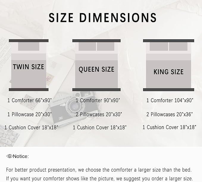 Bedbay Christmas Comforter Set King Size Bedding Set Xmas Bow Buffalo Checkered 4 Pieces Christmas Bedding Set 1 Comforter 2 Pillowcases 1 Cushion Cover(Red Green,King)