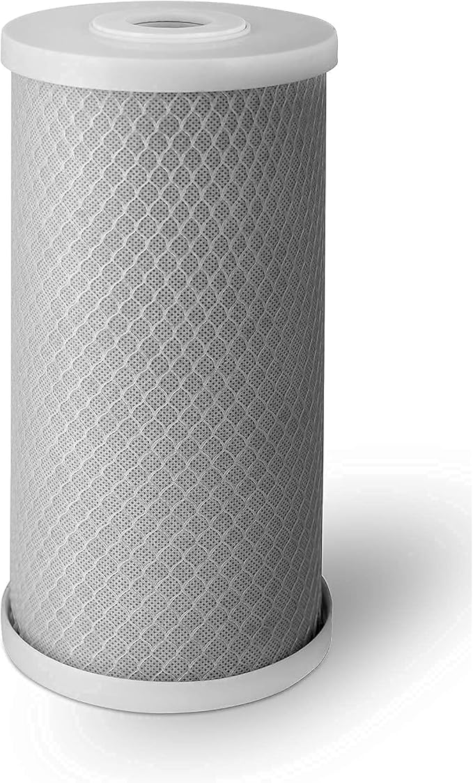 Big CTO Carbon Block Water Filters 4.5" x 10" Whole House Cartridges WELL-MATCHED with CBC Series, WFHDC8001, EP and EPM Series (8 Pack)