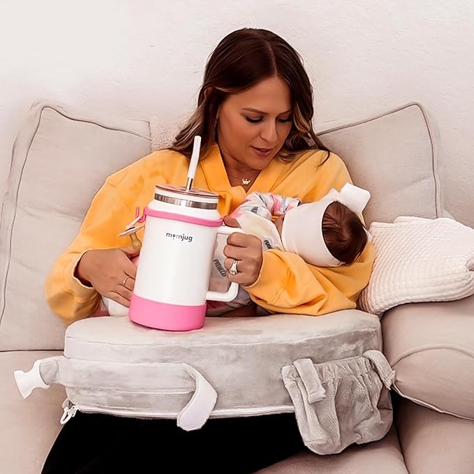 breastfeeding water bottle, 50oz (Pink, w/o Breast Indicator Dial)