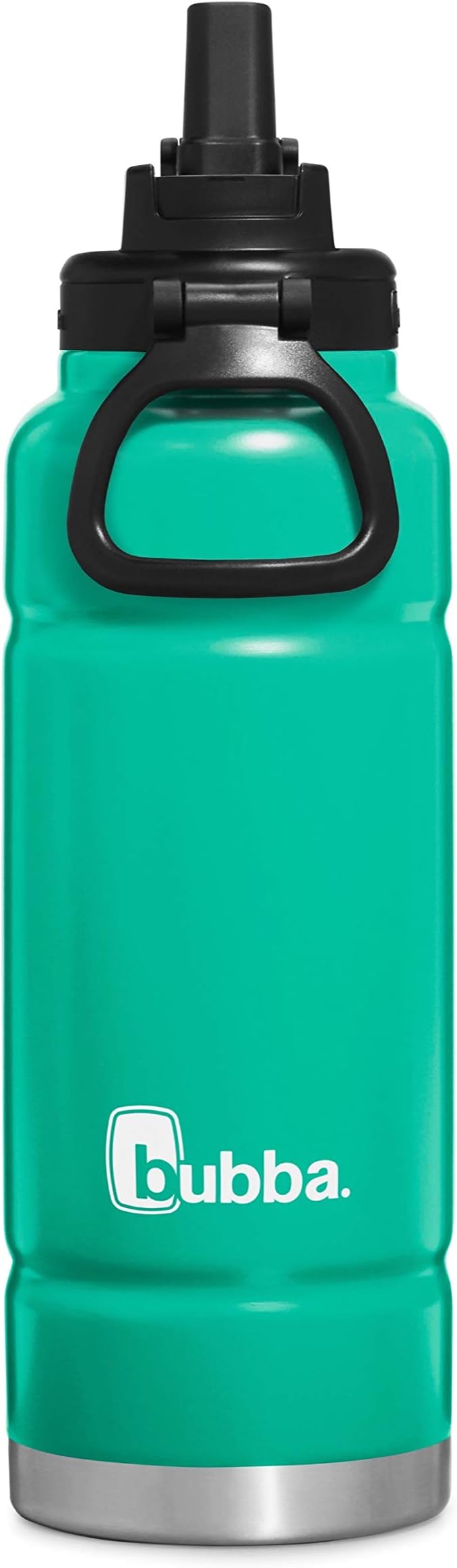 Bubba Trailblazer 40oz Vacuum-Insulated Stainless Steel Water Bottle with Straw & Carry Handle, Keeps Drinks Cold up to 24hrs, Great for Travel, Work, School, & More, Rock Candy