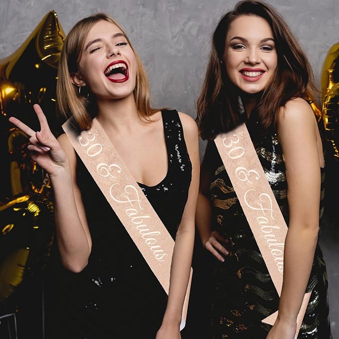 30th Birthday Gifts for Women, 30th Lighted Wine Bottle Birthday Gifts for Her, Turning 30 Birthday Gifts, 30-Year-Old Birthday Decorations for Her, 30th Fabulous Birthday Gift (30th Birthday Gifts)