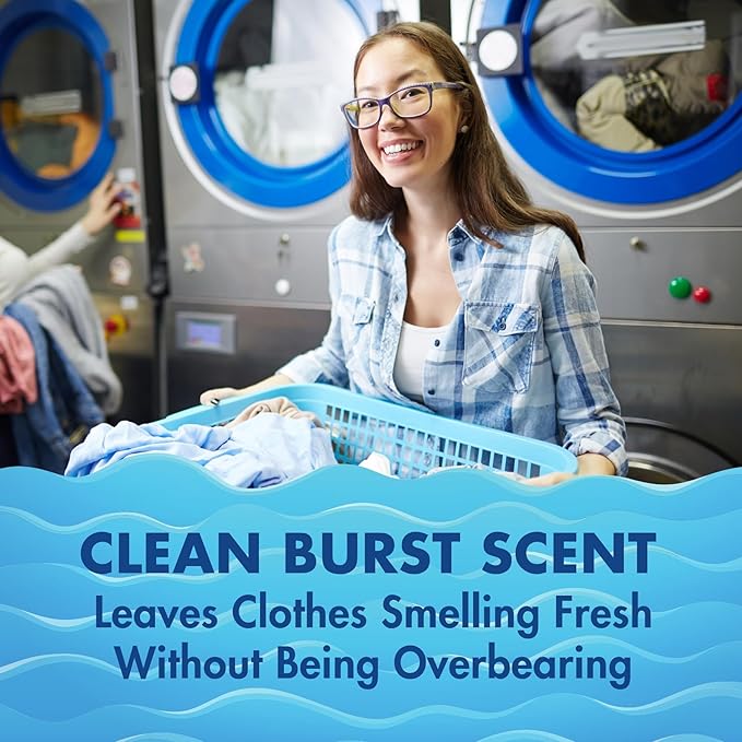 Arm & Hammer Liquid Laundry Detergent Professional, Clean Burst, 5 Gallon (Pack of 1) 640 Loads