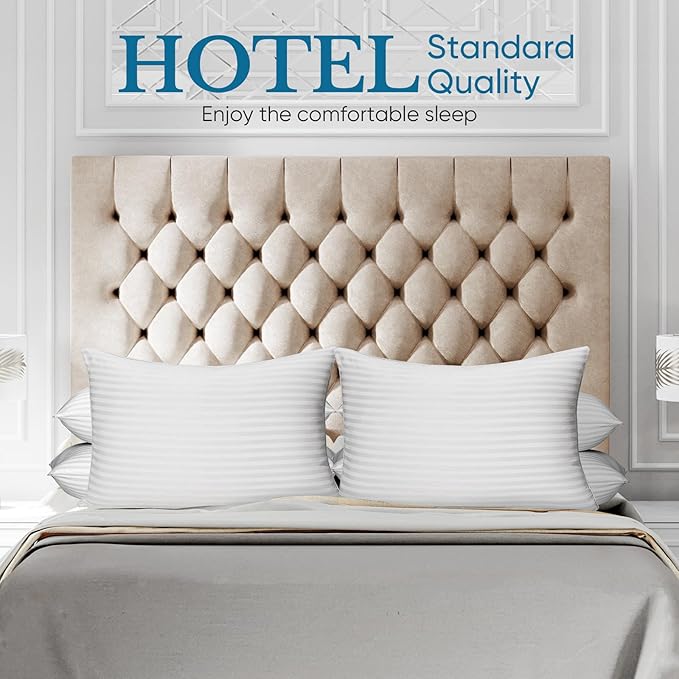 BP3 Bed Pillow, King (Pack of 2), White