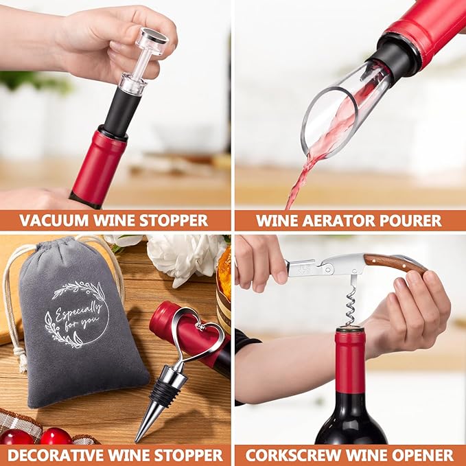 Anniversary Engagement Gifts for Men Women, Mr and Mrs Wine Tumblers Gifts - Funny Wedding Gifts for Couple, Bridal Shower, Newlywed - Insulated Wine Cooler Tote Bag with Glasses and Wine Accessories