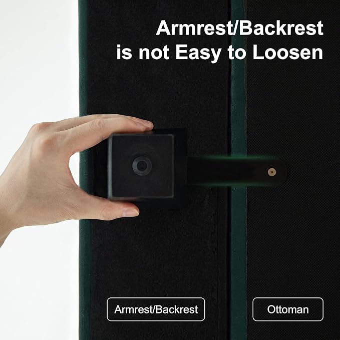 Belffin Modular Sectional Sofa with Double Chaise Velvet U Shaped Sofa Reversible Sectional Couch with Storage Green