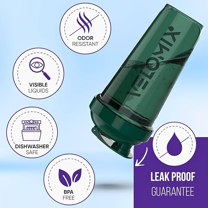 '-6 PACK- Shaker Cups for Protein Shakes 28 oz - 6x Wire Whisk | Leak Proof Protein Shaker Bottle for Protein Shakes, Shaker Bottle Pack for Pre & Post Workout, Shaker Cup, Shaker Bottle Cups