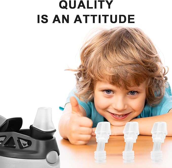 4pcs Water Bottle Bite Valve Accessories for Contigo Old Models, Premium Silicone Water Bottles Bite Valve Replacement Parts Supplies Compatible with Contigo Old Models