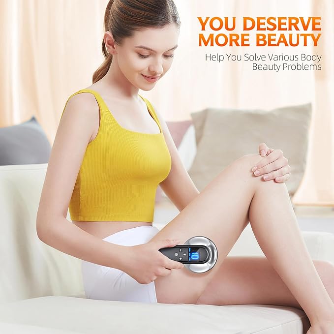 Body Sculpting Machine - Professional Cordless Cellulite Massager - Suitable for Belly, Neck, Leg, Hip, Arm