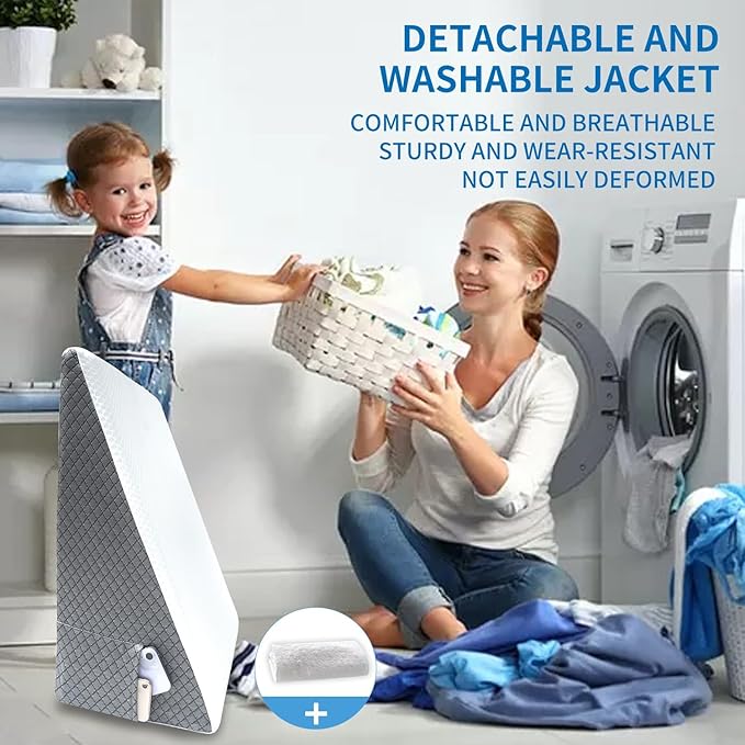 Bed Wedge Pillow with Memory Foam Top, Microfiber Cooling Triangle Elevated Pillow with Pocket,Wedge Pillow for Sleeping Acid Reflux Gerd Snoring Back Pain-10 inch