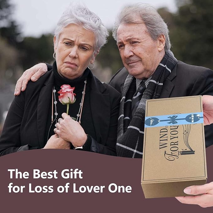 ASTARIN 36" Large Deep Tone Personalized Sympathy Wind Chimes, Memorial Wind Chime for Loss of Mother Father Loved One, Angel Bereavement Gifts Decor Outdoor Patio Garden Graveyard