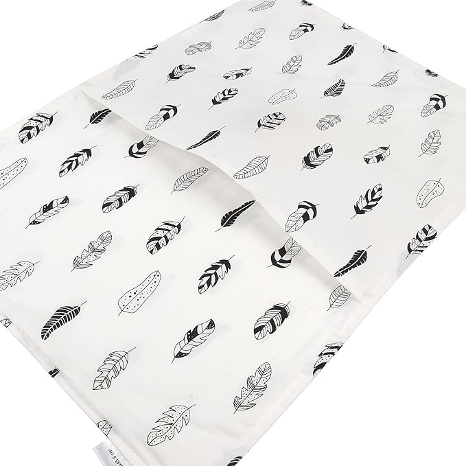 ALVABABY Toddler Pillow Cover Fits 13 x 18,12x 16 Kids Pillow 2 Pack Cotton Sleep Travel Pillowcases with Envelope Baby Children Pillowcase for Boys Girls Sleep and Dream