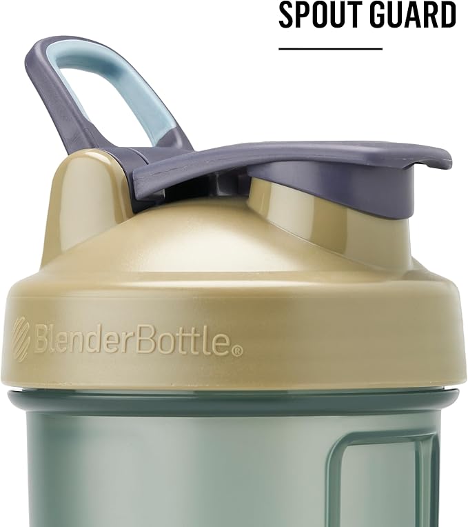 BlenderBottle Classic V2 Shaker Bottle Perfect for Protein Shakes and Pre Workout, 28oz, Full Color Tan