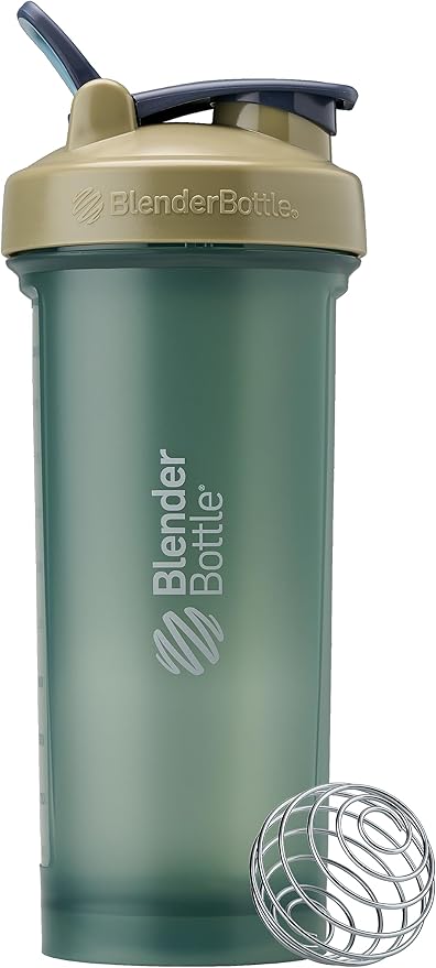 BlenderBottle Classic V2 Shaker Bottle Perfect for Protein Shakes and Pre Workout, 45oz, Full Color Tan
