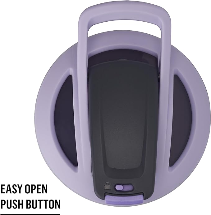 BlenderBottle Strada Sleek Shaker Cup Insulated Stainless Steel Water Bottle with Wire Whisk, 25-Ounce, Raspberry