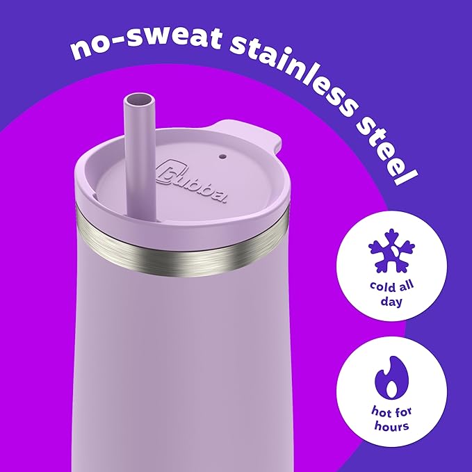 Bubba 32 oz Radiant Tumbler Without Case, Rubberized Lilac Dream
