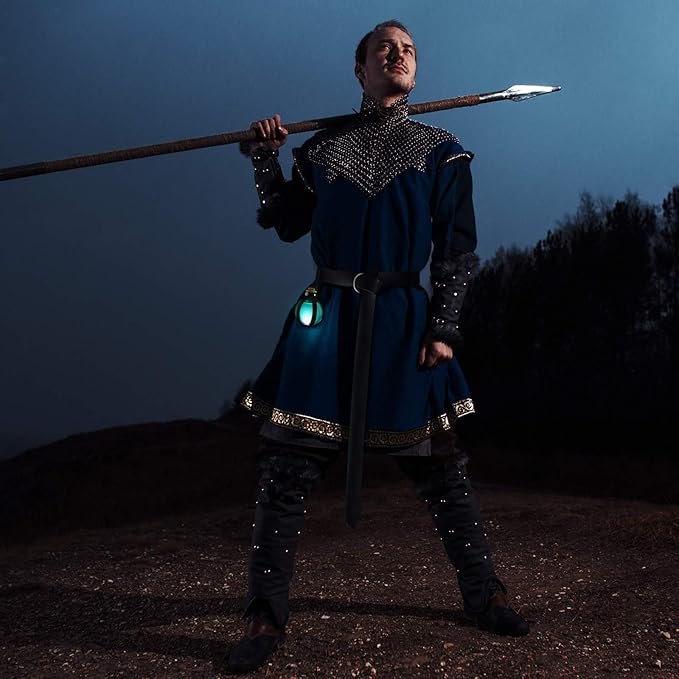 Boao Potion Bottles with Cork Set Dark Magic Cork Round Potion Bottle with Leather Belt Clear Glass Large for Halloween Costume Props DIY Crafts Decorative, 200 ml(Black)