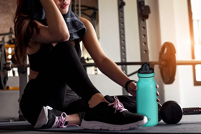 BUILT 32 Ounce Prospect Double Wall Stainless Steel Bottle Aqua 5253182