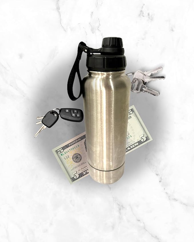 32oz Water Bottle with Storage Compartment