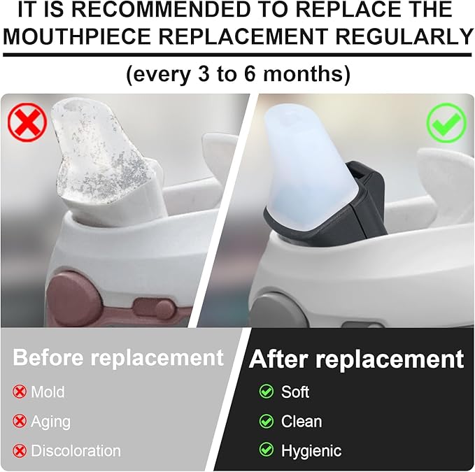 4pcs Water Bottle Bite Valve Accessories for Contigo Old Models, Premium Silicone Water Bottles Bite Valve Replacement Parts Supplies Compatible with Contigo Old Models