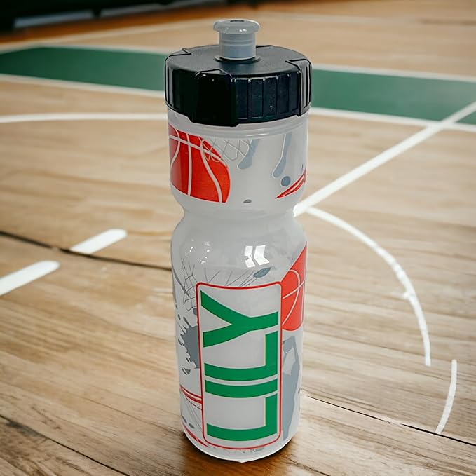 50 Strong Kids Water Bottle | 22 oz. BPA- Free Sports Squeeze Water Bottles with Pull Top Cap |Perfect Water Bottle for School | Reusable & Durable for Boys & Girls | Made in USA