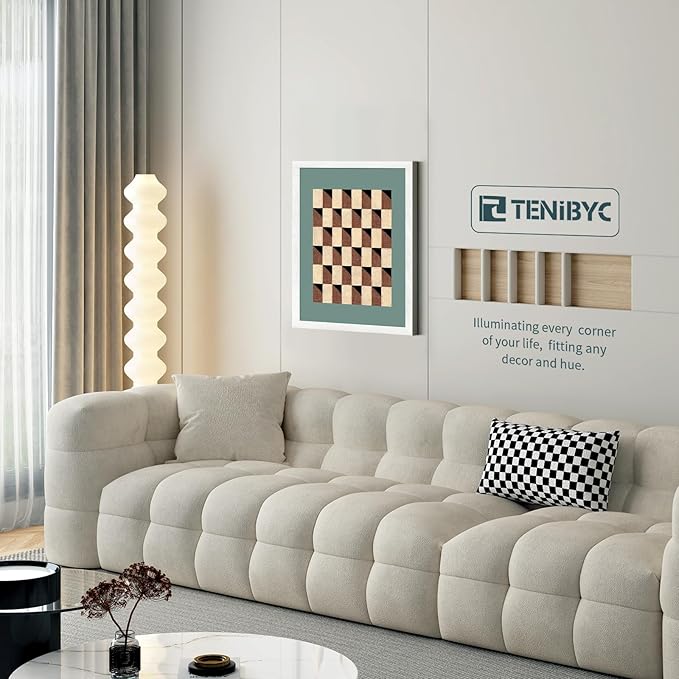 16x24 Poster Frame 3 Pack - White, Textured Solid Wood Picture Frame, Wall Gallery Photo Frame