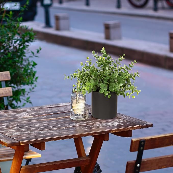 3 Pack Small Fake Plants for Shelf Decor Accents with Ceramic Pot Artificial Potted Plants for Rustic Farmhouse Decor Faux Plants Indoor Fake Potted Plants Artificial for Home Office Bookshelf Decor