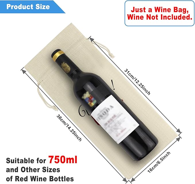 Birthday Gifts for Women Men Wedding Gifts for Couples Wine Bag Christmas Engagement Graduation Gift for Female Best Friends Sister Coworker Bestie Future Mr and Mrs Gifts Reusable Wine Bottle Bag