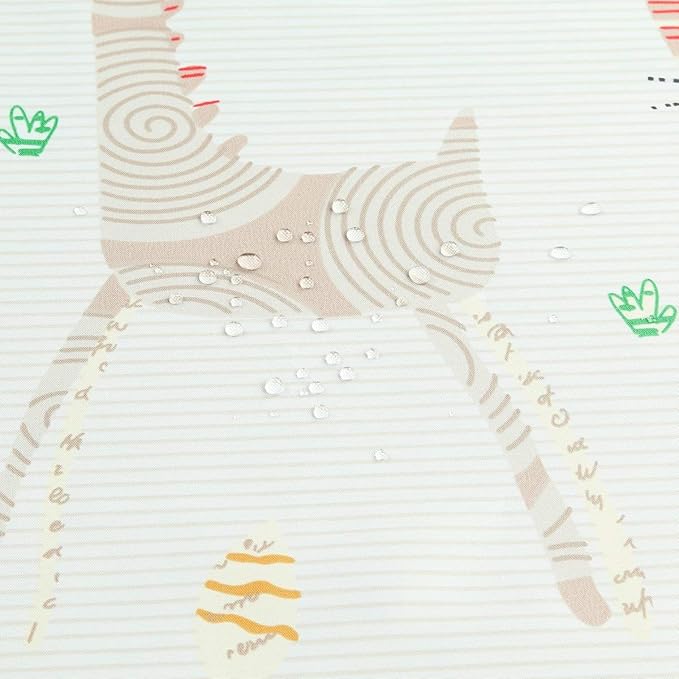 Animal Crackers Cute Elephant Polyester Beige Kids Shower Curtains for Bathroom,Printed Decorative Waterproof Lovely Cloth Bath Curtains,Extra Large 78" W x 78" H