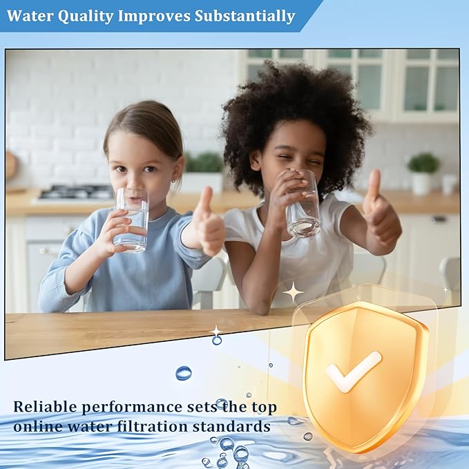 BW-4040 RO Membrane, BW 4040 Reverse Osmosis Membrane for Brackish Water Treatment, Desalination, Commercial, Industrial, Agricultural, Reverse Osmosis Replacement Filters 4" X 40"