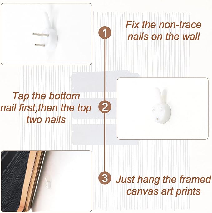 Aurlan Boho Christian Line Art Framed Wall Decor(16"x24"), 3PCS Minimalist Jesus Leavs the 99 Sheep Lamb Bible Story Canvas Artwork, Neutral Abstract Beige Navy Blue Religious Painting for Bedroom Living Room