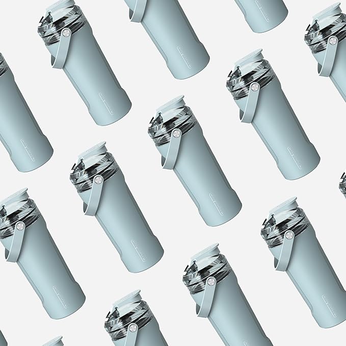 BrüMate MultiShaker Blender Shaker Bottle | 100% Leakproof Insulated Stainless Steel Shaker Bottle | Protein Shaker Bottle, and Pre Workout Bottle for the Gym | 26oz (Mist)