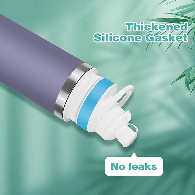 2PCS Bottle Adapter for Cirkul to YETI Rambler | BPA Free Plastic, Food Grade Silicone Fits for YETI Rambler Water Bottles(White)