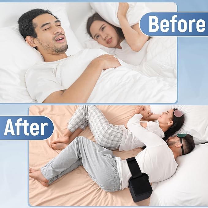 BALAPET Anti Snore Pillow for Sleeping on Side, Anti snoring Body Positional Pillow for Better Sleep Breathing