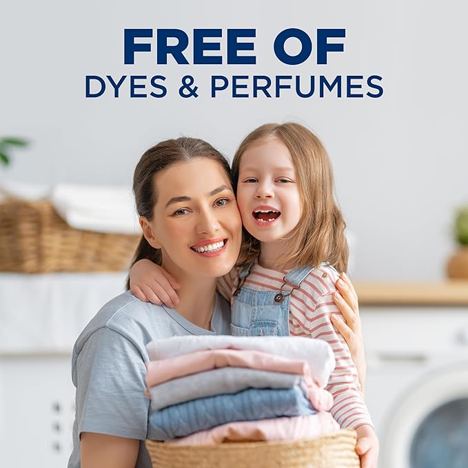 ARM & HAMMER Sensitive Skin Free Clear, 140 Loads Liquid Laundry Detergent, 140 Fl oz