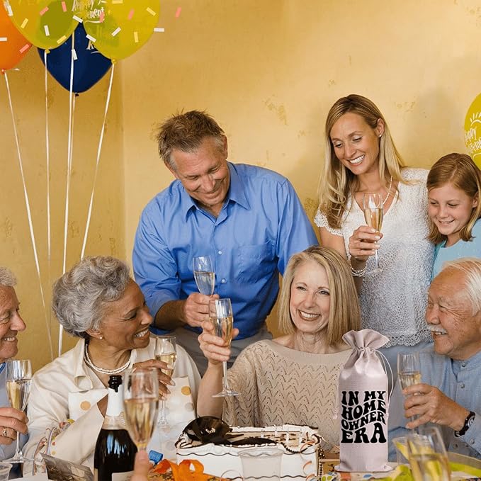 Baobeily In My Maid Of Honor Era Wedding Gift Engagement Gift Bag For bride/him/her Newly Engaged Gift Wine Tote