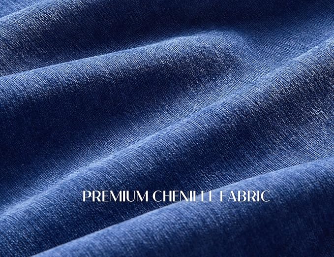 110" Cloud Sectional Couches for Living Room, Boneless L-Shape Couch with Ottoman, 3 Seater Modular Sectional Sofa, Blue