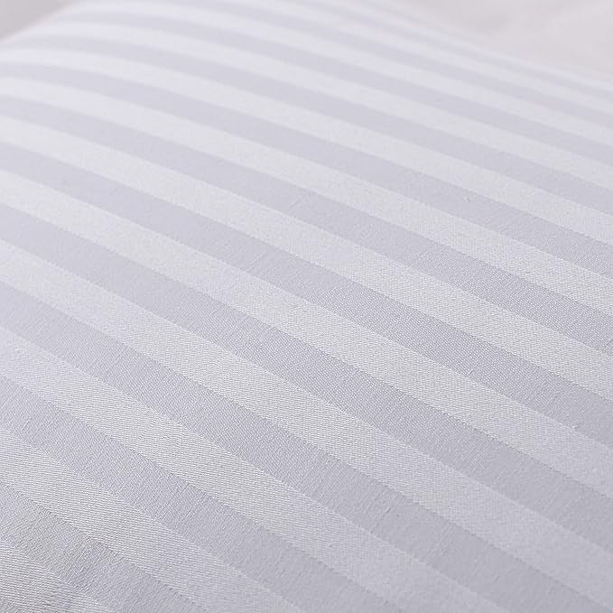 Bed Pillows for Sleeping: Queen Size Microfiber Pillows 2 Pack - Ultra Soft Breathable Down Alternative Pillows - Hotel Luxury Collection Pillows for Back Stomach or Side Sleepers (Queen)