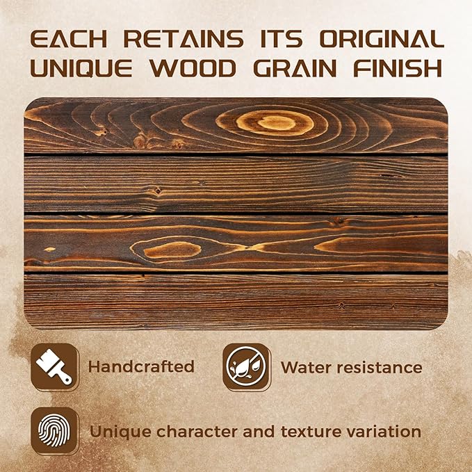 60x8x3 Fireplace Mantel - Solid Rustic Wood - Wall Mounted Floating Shelf with Invisible Heavy Duty Steel Bracket (Weathered Brown)