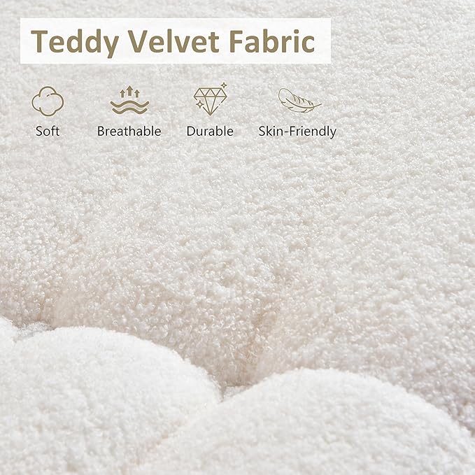 Bean Bag Chair, Oversized Bean Bag Chair for living Room, Fireside Chair for adults with Memory Foam Filled, Big Accent Sofa Lounge Floor Sofa for Gaming, Reading, Relax, No Assembly Required. (Beige)