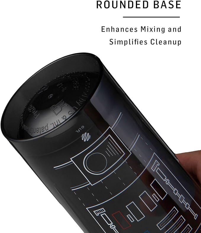 BlenderBottle Star Wars Shaker Bottle Pro Series Perfect for Protein Shakes and Pre Workout, 28-Ounce, Darth Vader Helmet