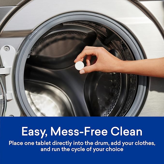 BLUELAND Laundry Detergent Tablets, Starter Set, 60 Count with Tin, Plastic-Free Eco-Friendly Pods, Sheets, Liquid Alternative - Fragrance Free and Clear, Natural, Gentle